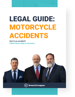 Motorcycle accident legal guide by Brown & Crouppen Law Firm