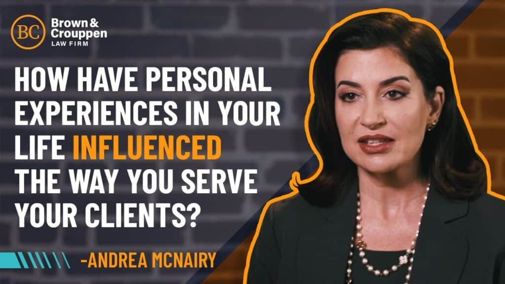 Attorney Andrea McNairy on how personal experiences have influenced the way she serves her clients