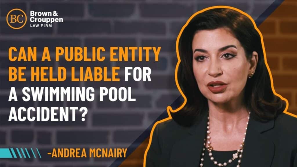 Attorney Andrea McNairy on who can be held liable for a swimming pool accident