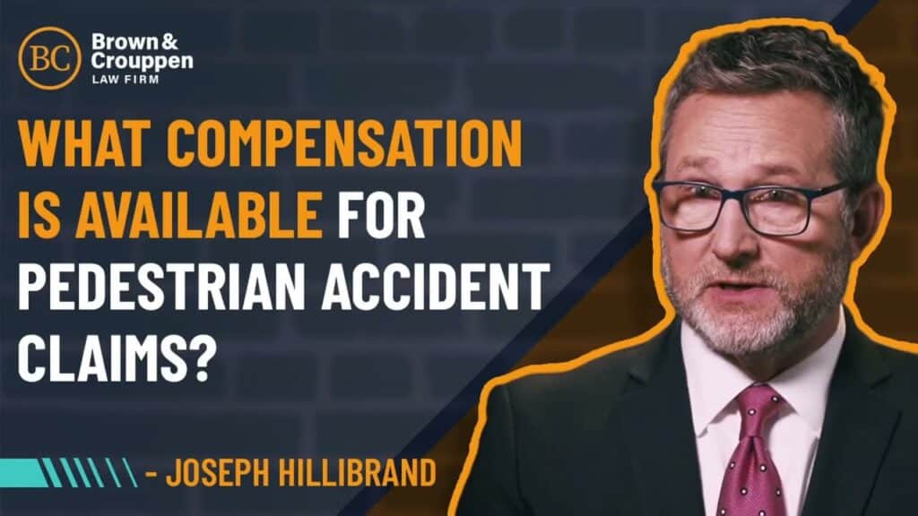 Attorney Joe Hillebrand on the compensation available for pedestrian accident claims