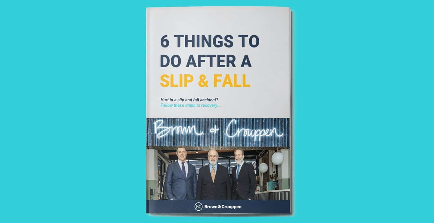 What to do after a slip and fall accident